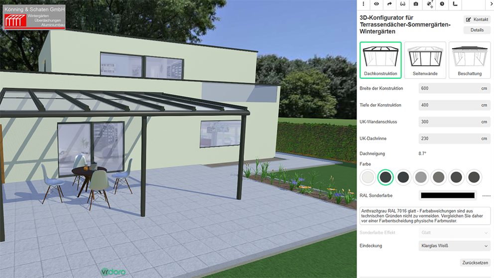 Visualizer starten
